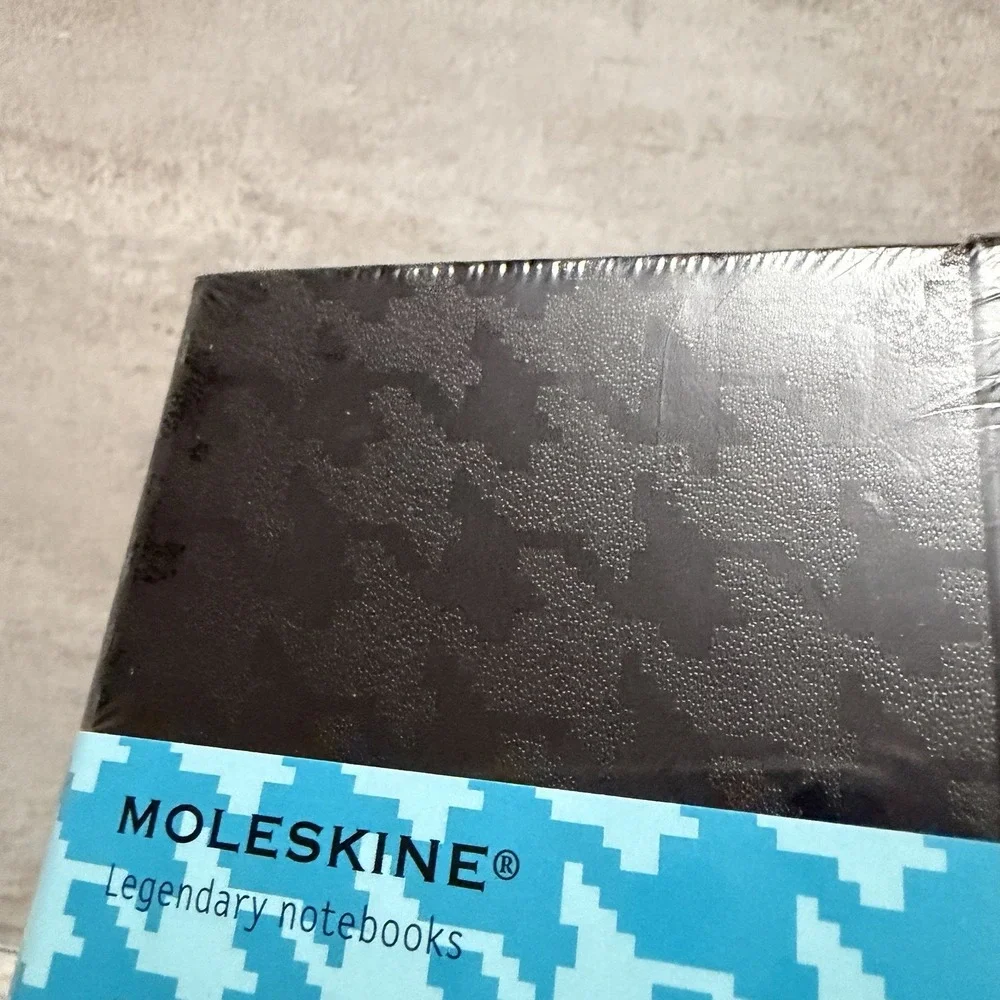 Moleskine‎ Houndstooth Embossed Limited Edition Notebook 3.5 x 5.5 Pocket Small